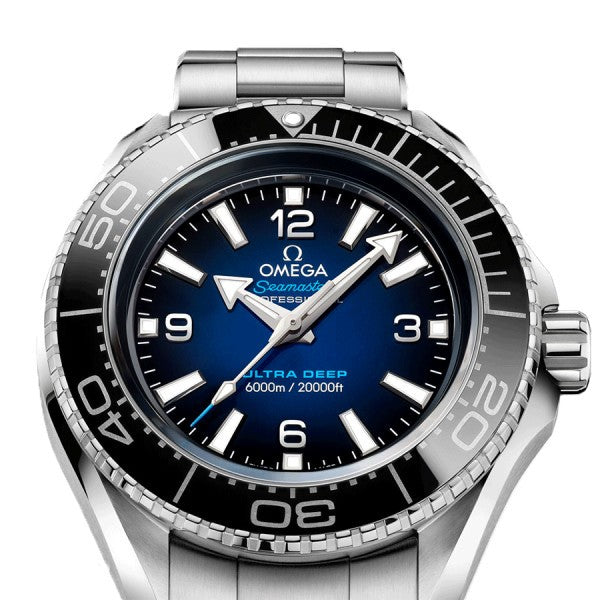  Shop Authentic Omega Seamaster Planet Ocean 6000M Co Axial Master Chronometer Blue Dial Silver Steel Strap Watch for Men - 21530462103001 - Luxxuri