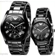  Shop Authentic Emporio Armani Black Ceramic Dial Ceramic Strap Watch For Women - AR1401 - Luxxuri