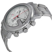  Shop Authentic Gucci G Chrono Chronograph White Dial Silver Steel Strap Watch For Men - YA101339 - Luxxuri