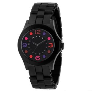  Shop Authentic Marc Jacobs Pelly Black Dial Black Silicone Strap Watch for Women - MBM2543 - Luxxuri