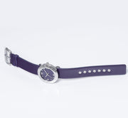  Shop Authentic Marc Jacobs Marc Purple Dial Purple Leather Strap Watch for Women - MBM8530 - Luxxuri