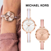  Shop Authentic Michael Kors Jaryn Analog White Dial Two Tone Steel Strap Watch For Women - MK4342 - Luxxuri