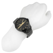  Shop Authentic Armani Exchange Hampton Chronograph Black Dial Black Steel Strap Watch For Men - AX2413 - Luxxuri