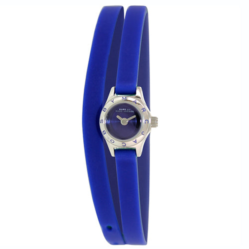  Shop Authentic Marc Jacobs Blade Blue Dial Blue Leather Strap Watch for Women - MBM1342 - Luxxuri