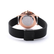  Shop Authentic Daniel Wellington Petite Ashfield Black Dial Black Mesh Strap Watch for Women - DW00100307 - Luxxuri
