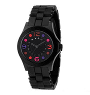  Shop Authentic Marc Jacobs Pelly Black Dial Black Silicone Strap Watch for Women - MBM2543 - Luxxuri