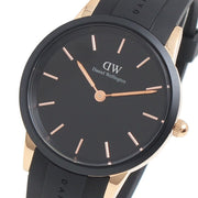  Shop Authentic Daniel Wellington Iconic Motion Black Dial Black Rubber Strap Watch For Men - DW00100425 - Luxxuri