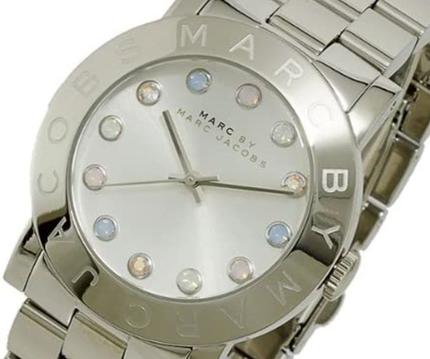  Shop Authentic Marc Jacobs Amy Dexter Silver Dial Silver Steel Strap Watch for Women - MBM3214 - Luxxuri