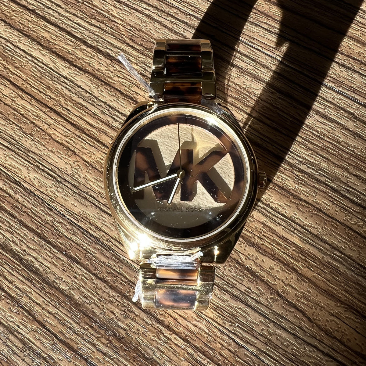  Shop Authentic Michael Kors Janelle Three-Hand Gold Dial Two Tone Steel Strap Watch For Women - MK7136 - Luxxuri