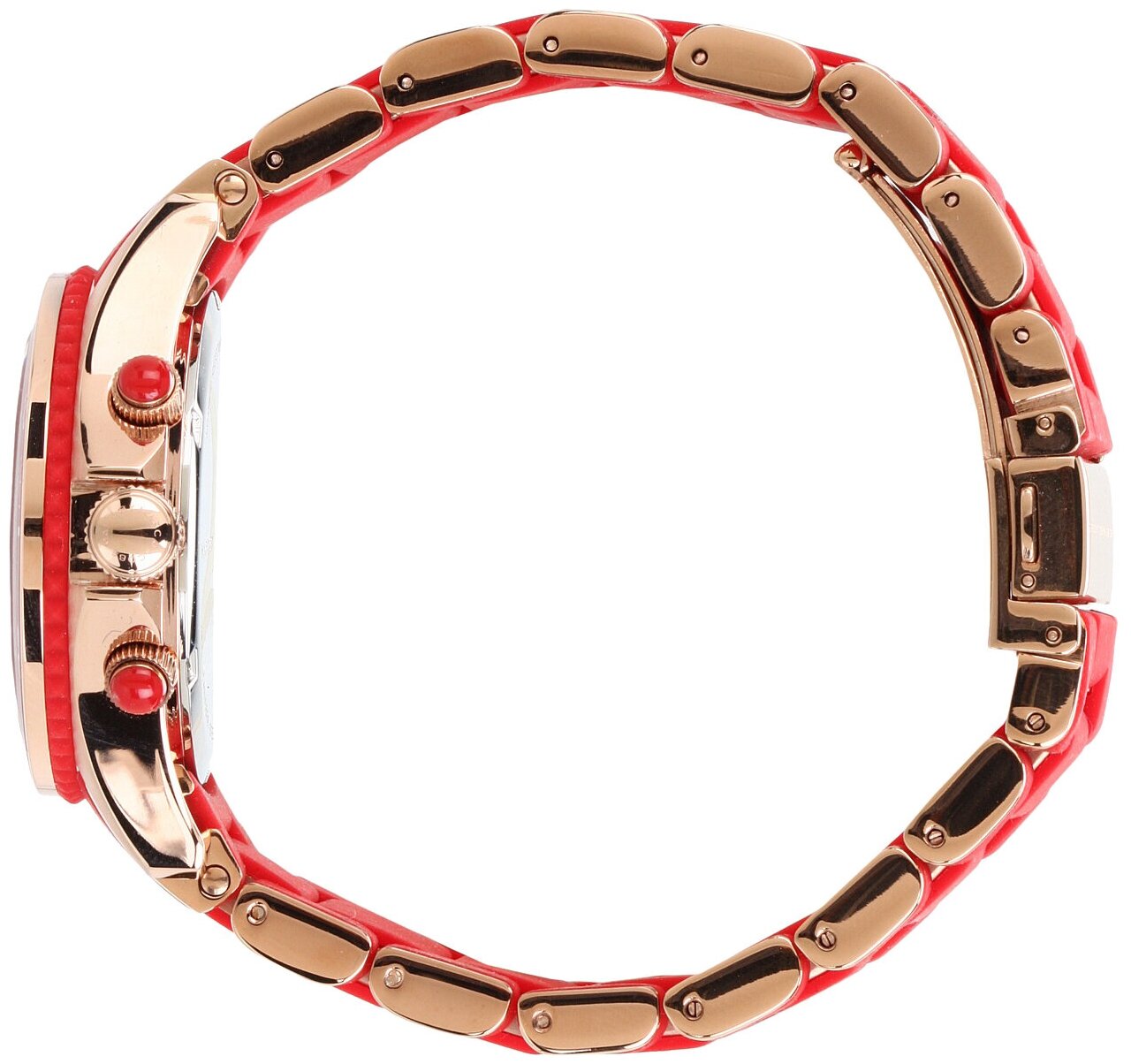  Shop Authentic Marc Jacobs Rock Chronograph Red Dial Red Silicone Strap Watch for Women - MBM2577 - Luxxuri