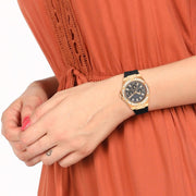  Shop Authentic Guess Venus Diamonds Black Dial Black Rubber Strap Watch for Women - GW0118L2 - Luxxuri