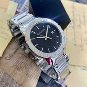  Shop Authentic Calvin Klein City Black Dial Silver Steel Strap Watch for Men - K7Q21141 - Luxxuri