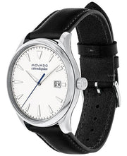  Shop Authentic Movado Heritage Calendoplan White Dial Black Leather Strap Watch for Men - 3650002 - Luxxuri
