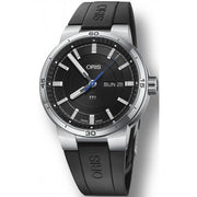  Shop Authentic Oris TT1 Day Date Black Dial Black Rubber Strap Watch for Men - 0173577524154-0742406FC - Luxxuri