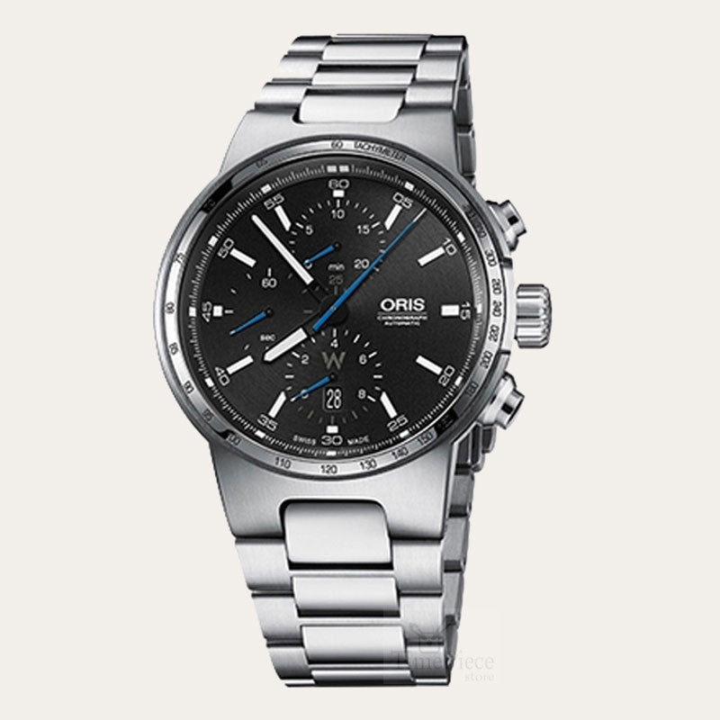  Shop Authentic Oris Williams Day Date Black Dial Silver Steel Strap Watch for Men - 0173577404154-0782450S - Luxxuri