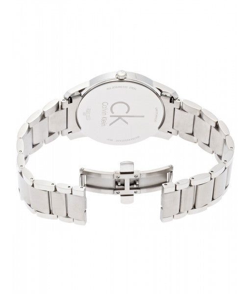  Shop Authentic Calvin Klein City Black Dial Silver Steel Strap Watch for Men - K2G2G14C - Luxxuri