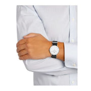  Shop Authentic Daniel Wellington Classic Cornwall White Dial Black Nylon Strap Watch For Men - DW00100260 - Luxxuri