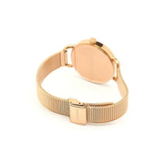  Shop Authentic Calvin Klein Even White Dial Rose Gold Mesh Bracelet Watch for Women - K7B23626 - Luxxuri