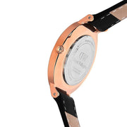  Shop Authentic Daniel Wellington Classic Petite Sheffield Black Dial Black Leather Strap Watch For Women - DW00100224 - Luxxuri