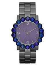  Shop Authentic Marc Jacobs Amy Purple Dial Black Steel Strap Watch for Women - MBM3224 - Luxxuri