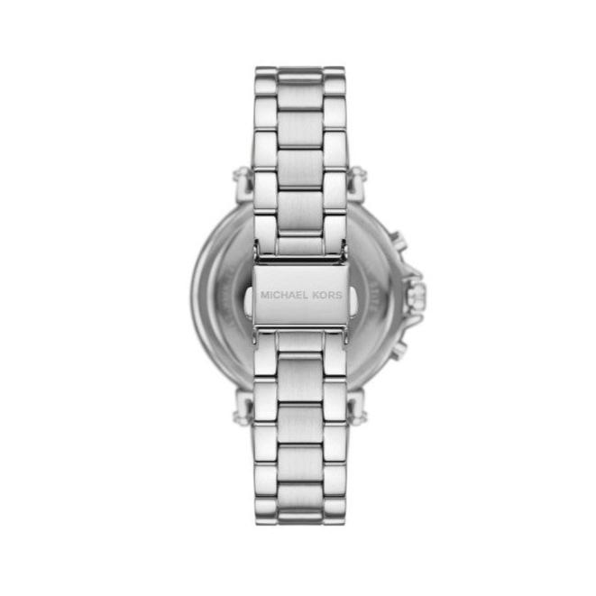  Shop Authentic Michael Kors Maren Chronograph Silver Dial Silver Steel Strap Watch for Women - MK7495 - Luxxuri