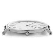 Shop Authentic Daniel Wellington Classic Glasgow White Dial Two Tone NATO Strap Watch For Men - DW00100018 - Luxxuri
