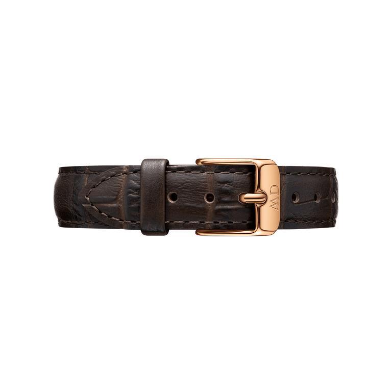  Shop Authentic Daniel Wellington Classic Petite York Black Dial Brown Leather Strap Watch For Women - DW00100170 - Luxxuri