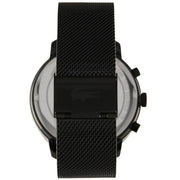 Lacoste Replay Black Dial Black Steel Strap Watch for Men - 2011194