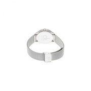  Shop Authentic Calvin Klein Minimal SIlver Dial Silver Mesh Bracelet Watch for Women - K3M221Y6 - Luxxuri