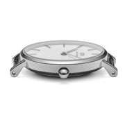  Shop Authentic Daniel Wellington Petite Sterling White Dial Silver Mesh Bracelet Watch For Women - DW00100164 - Luxxuri