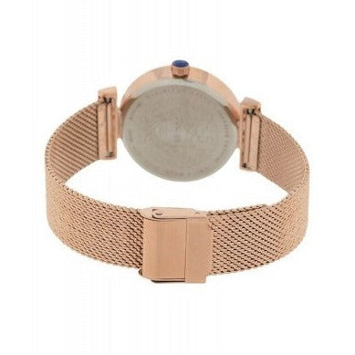  Shop Authentic Versace Meander White Dial Rose Gold Mesh Bracelet Watch for Women - VELW00620 - Luxxuri