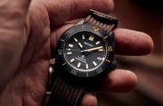  Shop Authentic Seiko Prospex Black Series 1965 Limited Edition Black Dial Brown NATO Strap Watch For Men - SPB253J1 - Luxxuri