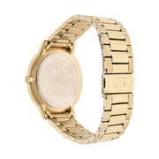  Shop Authentic Armani Exchange Cayde Analog Gold Dial Gold Steel Strap Watch For Men - AX2707 - Luxxuri