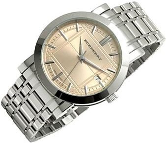  Shop Authentic Burberry Heritage Collection Rose Gold Dial Silver Steel Strap Watch for Men - BU1352 - Luxxuri