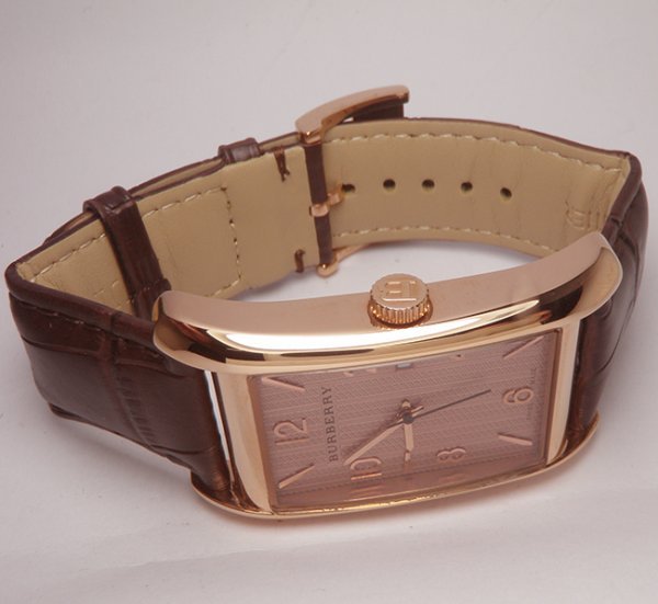  Shop Authentic Burberry Heritage Brown Dial Brown Leather Strap Watch for Men - BU3000 - Luxxuri