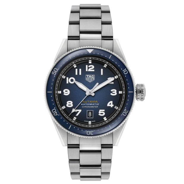  Shop Authentic Tag Heuer Autavia Blue Dial Watch for Men - WBE5116.EB0173 - Luxxuri