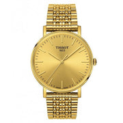  Shop Authentic Tissot Everytime Lady Gold Dial Gold Mesh Bracelet Watch for Women - T143.210.33.021.00 - Luxxuri
