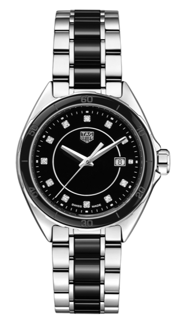  Shop Authentic Tag Heuer Formula 1 Diamonds Black Dial Two Tone Steel Strap Watch for Women - WBJ141AB.BA0973 - Luxxuri