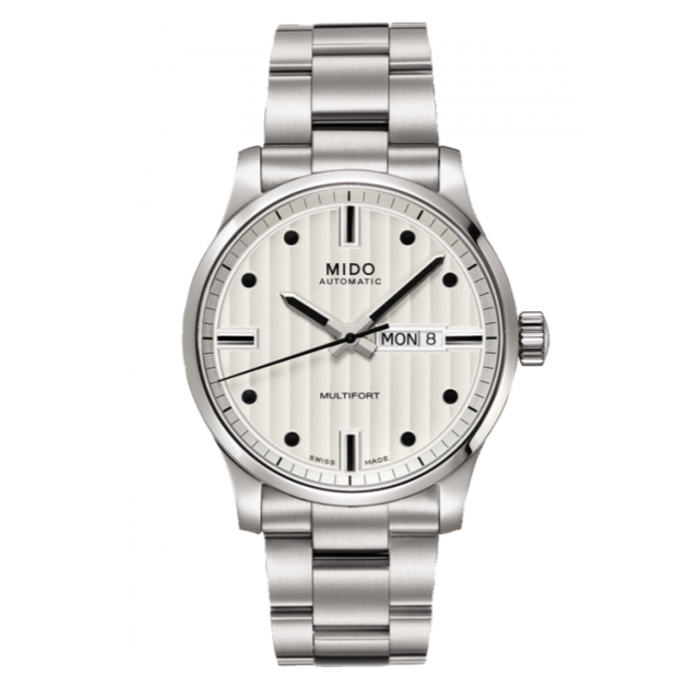  Shop Authentic Mido Multifort Automatic Silver Dial Silver Steel Strap Watch For Men - M005.430.11.031.80 - Luxxuri
