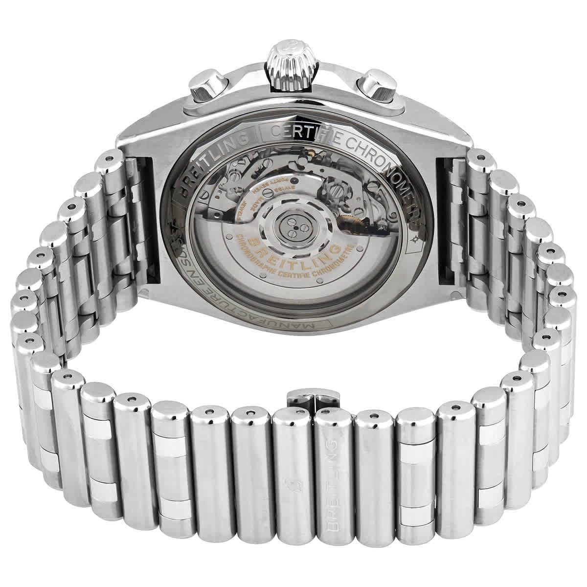  Shop Authentic Breitling Chronomat B01 42 Brown Dial Silver Steel Strap Watch for Men - AB0134101K1A1 - Luxxuri