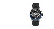  Shop Authentic Tag Heuer Carrera Automatic Chronograph Steel & Ceramic Black Dial Black Rubber Strap Watch for Men - CBG2A1Z.FT6157 - Luxxuri
