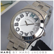  Shop Authentic Marc Jacobs Rivera White Dial Silver Steel Strap Watch for Women - MBM3136 - Luxxuri