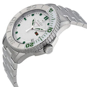  Shop Authentic Gucci G Timeless Silver Dial Silver Steel Strap Watch For Men - YA126232 - Luxxuri