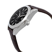  Shop Authentic Tissot Gentleman Powermatic 80 Silicium Black Dial Brown Leather Strap Watch For Men - T127.407.16.051.01 - Luxxuri
