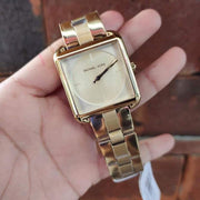  Shop Authentic Michael Kors Lake Quartz White Dial Gold Steel Strap Watch For Women - MK3644 - Luxxuri