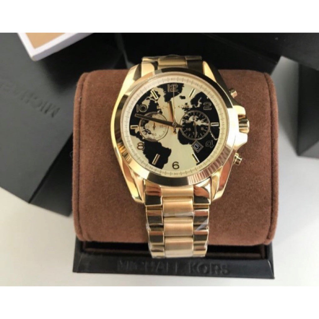  Shop Authentic Michael Kors Bradshaw Stop Hunger Black Gold Dial Gold Steel Strap Watch for Women - MK6272 - Luxxuri
