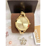  Shop Authentic Michael Kors Runway Gold Dial Gold Steel Strap Watch for Women - MK3222 - Luxxuri