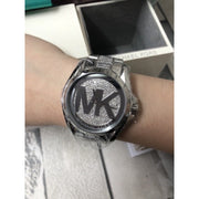  Shop Authentic Michael Kors Bradshaw Silver Dial Silver Stainless Steel Strap Watch for Women - MK6486 - Luxxuri