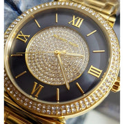  Shop Authentic Michael Kors Catlin Black Dial Gold Steel Strap Watch for Women - MK3338 - Luxxuri