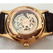  Shop Authentic Emporio Armani Meccanico White Dial Brown Leather Strap Watch For Men - AR1920 - Luxxuri